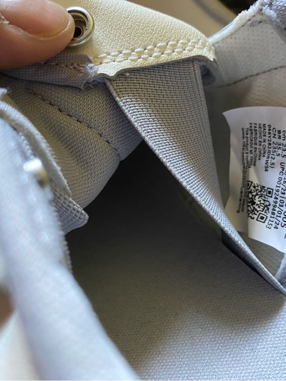 Jordan Women's Sneakers Light Gray